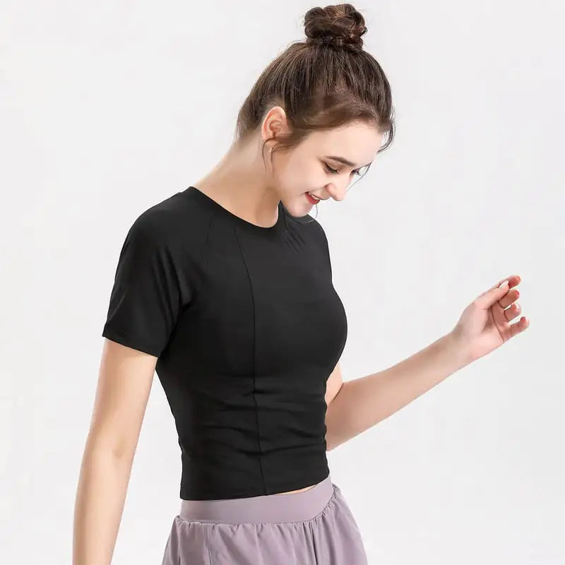 Women's Short Sleeve Lightweight Yoga Apparel
