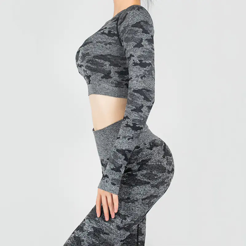 Sportswear Set, Yoga Apparel - Western Style