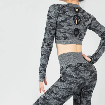 Sportswear Set, Yoga Apparel - Western Style