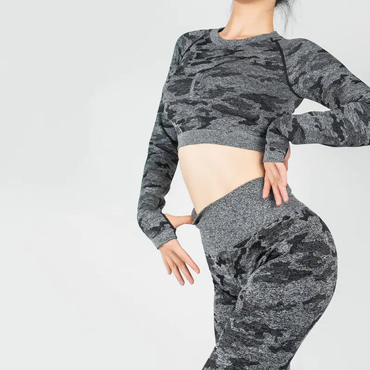 Sportswear Set, Yoga Apparel - Western Style