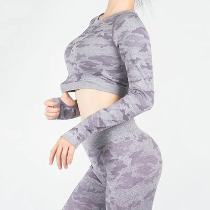 Sportswear Set, Yoga Apparel - Western Style