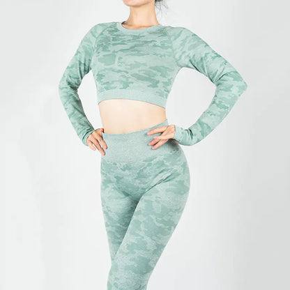 Sportswear Set, Yoga Apparel - Western Style