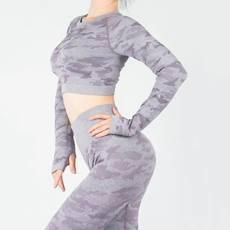 Sportswear Set, Yoga Apparel - Western Style