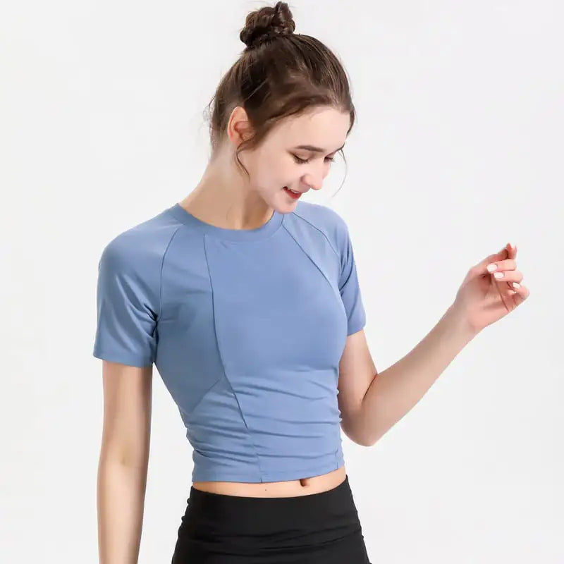 Women's Short Sleeve Lightweight Yoga Apparel
